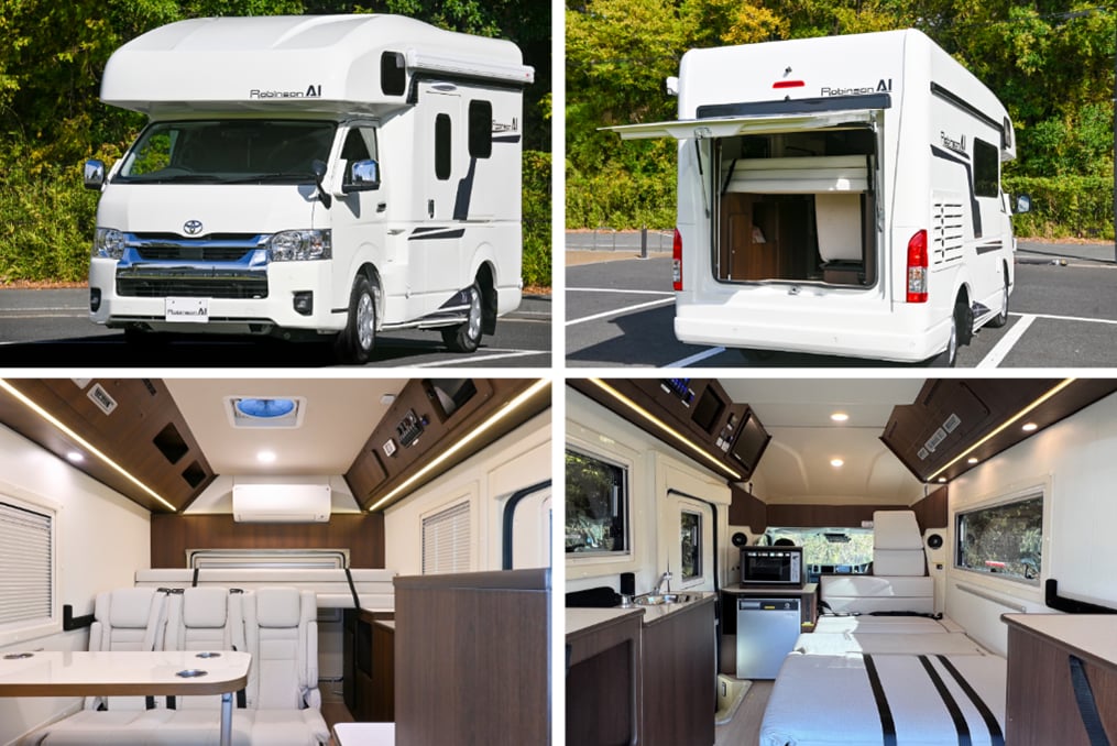 撮影現場や楽屋としてキャンピングカーを活用